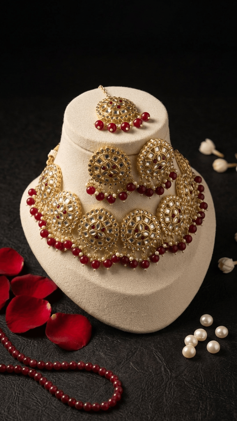 Ria Roman Pearl Set | Ready-to-ship - Touch Of Elegance