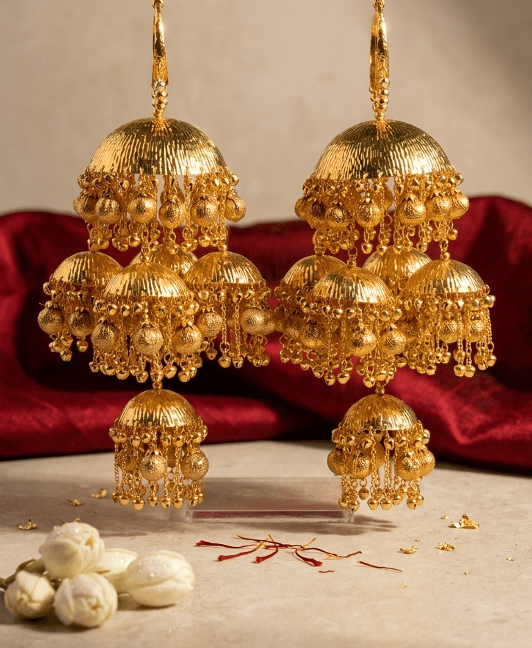 Rina Golden Kaleeray | Ready - to - ship - Touch Of Elegance