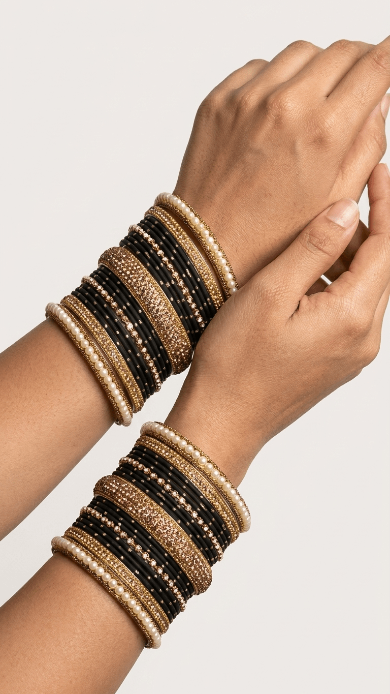 Riya Bangle Set • 2.6| Ready-to-ship - Touch Of Elegance