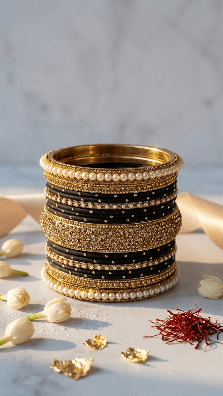 Riya Bangle Set • 2.6| Ready-to-ship - Touch Of Elegance