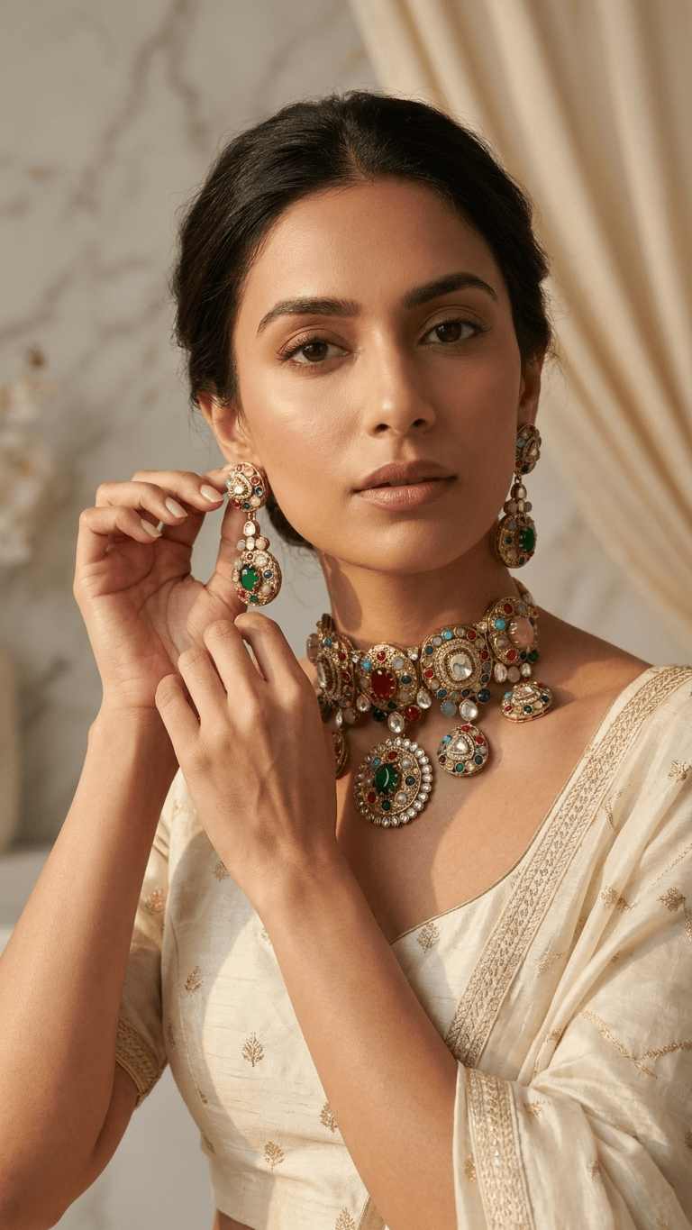 Riya Flower Set | Ready-to-ship - Touch Of Elegance