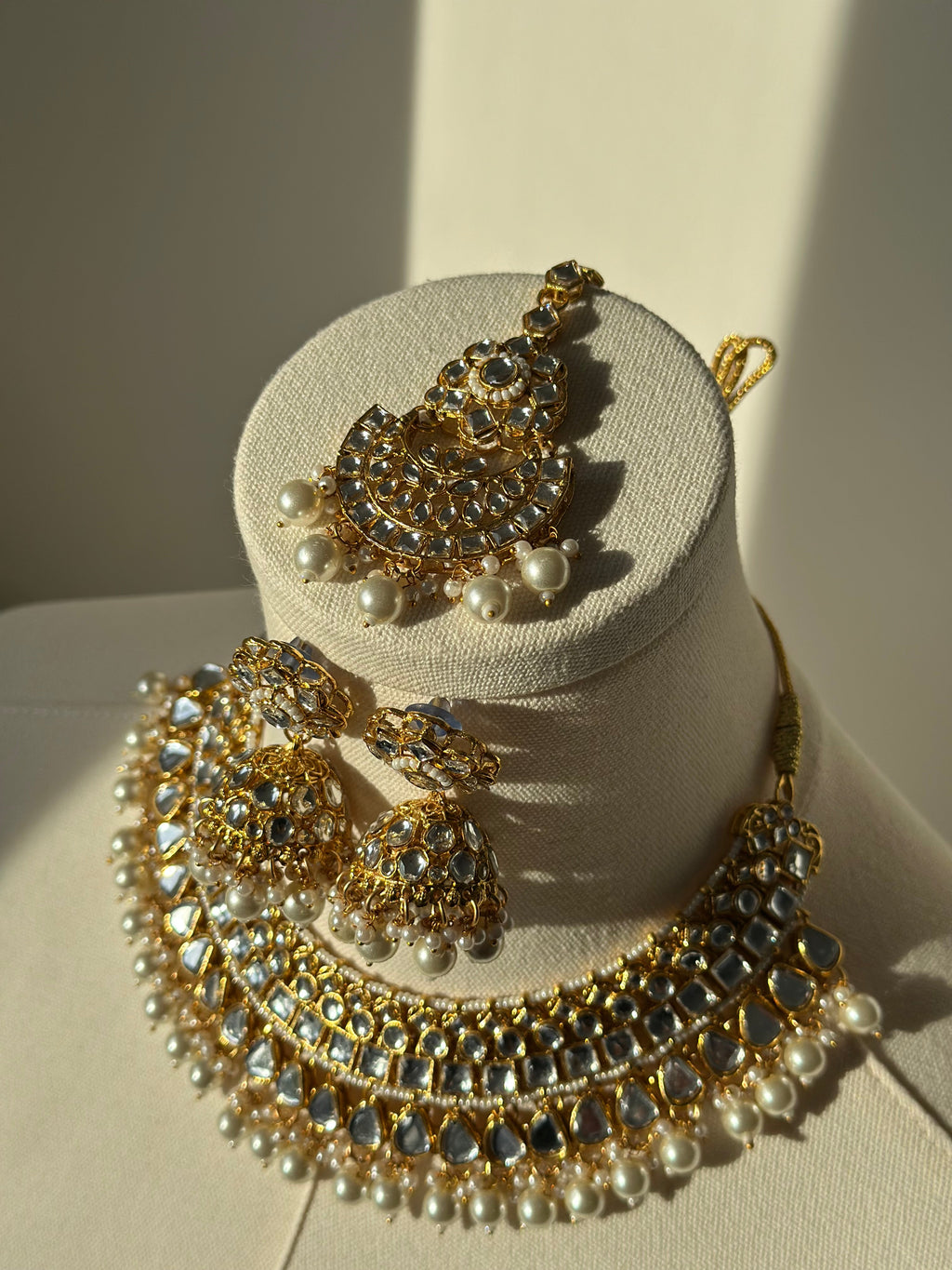 Riya Kundan Set | Ready-to-ship - Touch Of Elegance