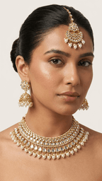 Riya Kundan Set | Ready-to-ship - Touch Of Elegance