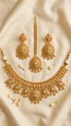 Roha Gold Set | Made - on - order - Touch Of Elegance