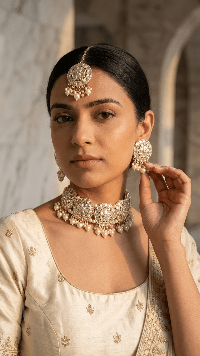 Roman Pearl Set | Ready - to - ship - Touch Of Elegance