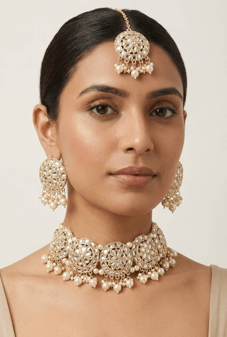 Roman Pearl Set | Ready - to - ship - Touch Of Elegance