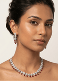 Ruby American Diamond Set | Ready - to - ship - Touch Of Elegance