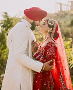 Ruby Gold Bridal Set | Pre - order - Touch Of Elegance