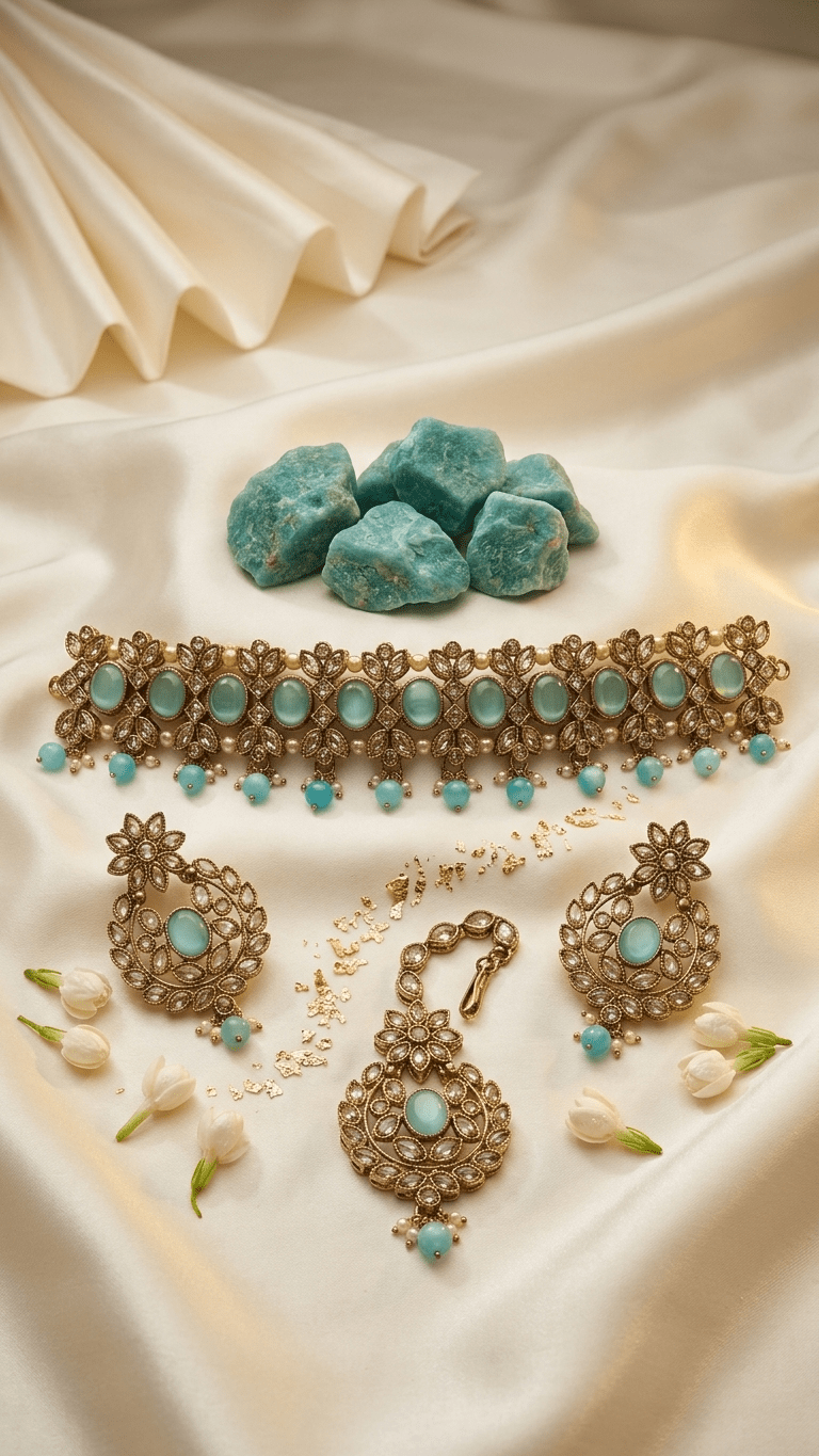 Samira Choker Set | Ready - to - ship - Touch Of Elegance