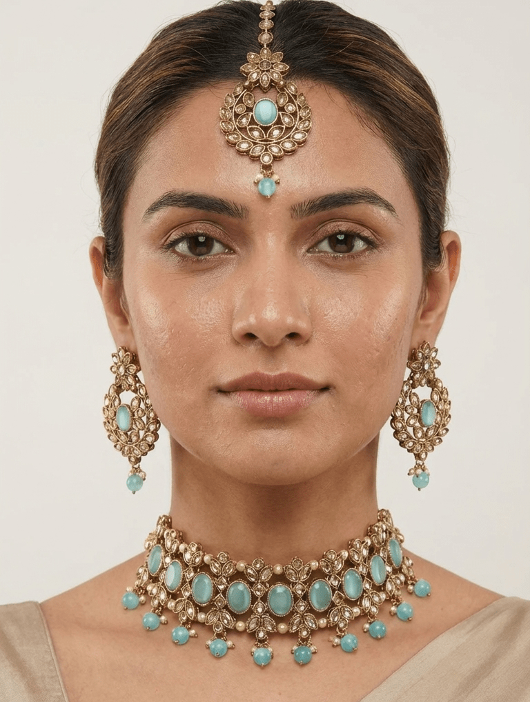 Samira Choker Set | Ready - to - ship - Touch Of Elegance
