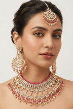 Samreen Pippal Patti Set | Ready-to-ship - Touch Of Elegance