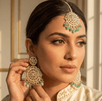 Sana Tikka Set | Ready - to - ship - Touch Of Elegance