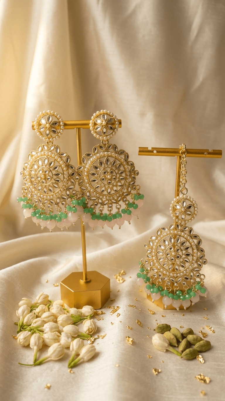 Sana Tikka Set | Ready-to-ship - Touch Of Elegance