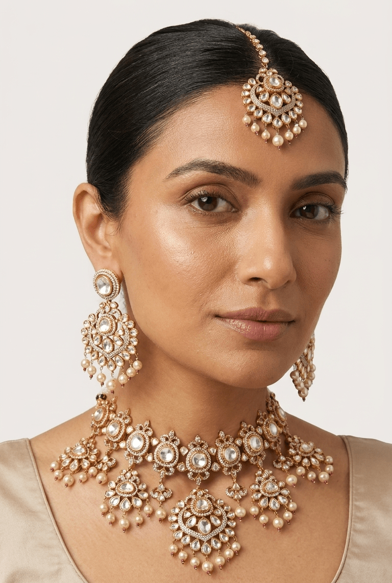 Sarina Bridal Set | Ready - to - ship - Touch Of Elegance