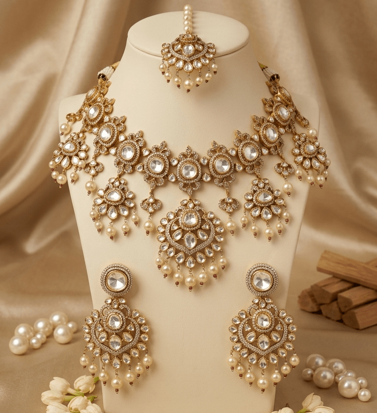 Sarina Bridal Set | Ready - to - ship - Touch Of Elegance