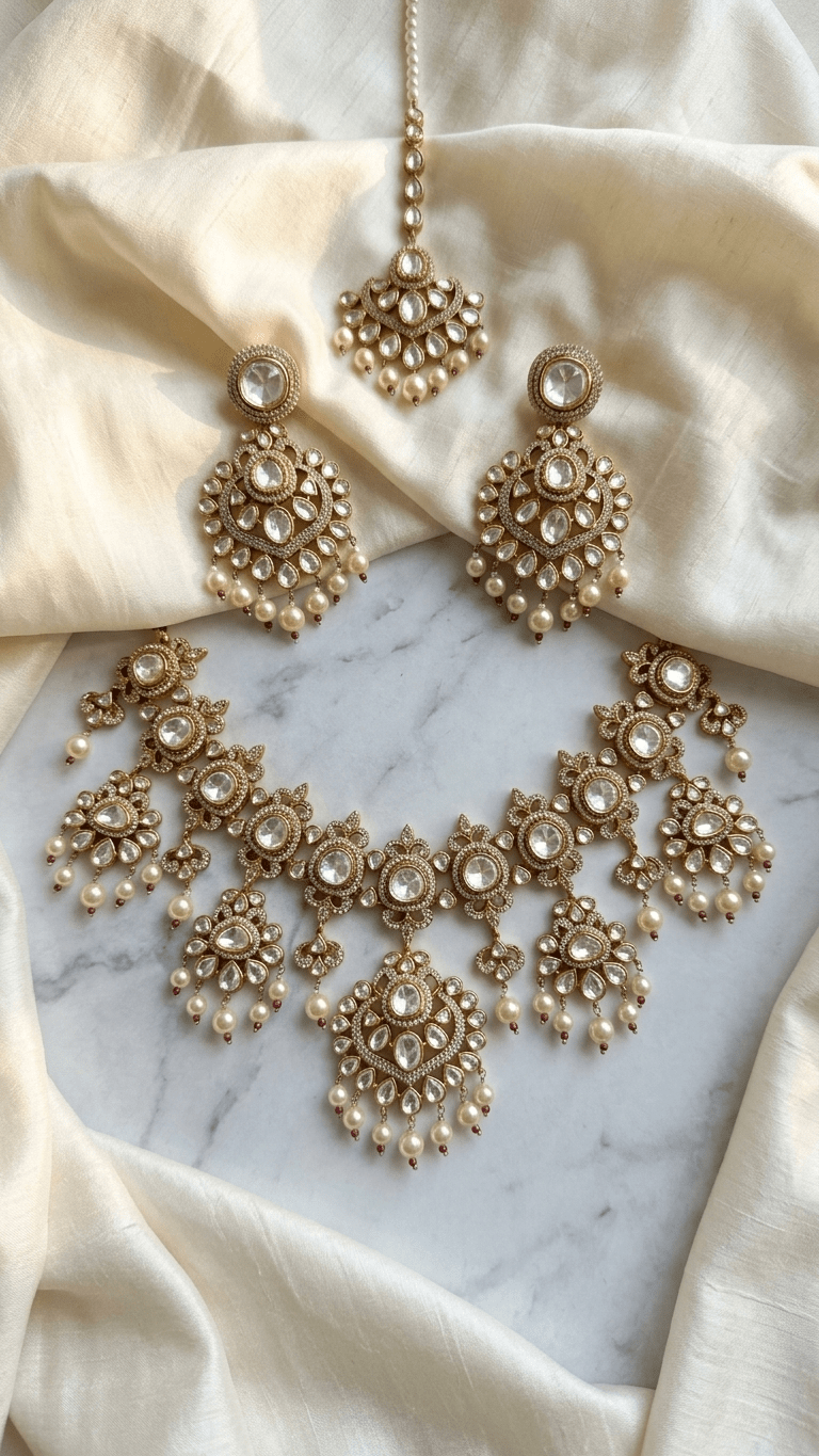 Sarina Bridal Set | Ready - to - ship - Touch Of Elegance