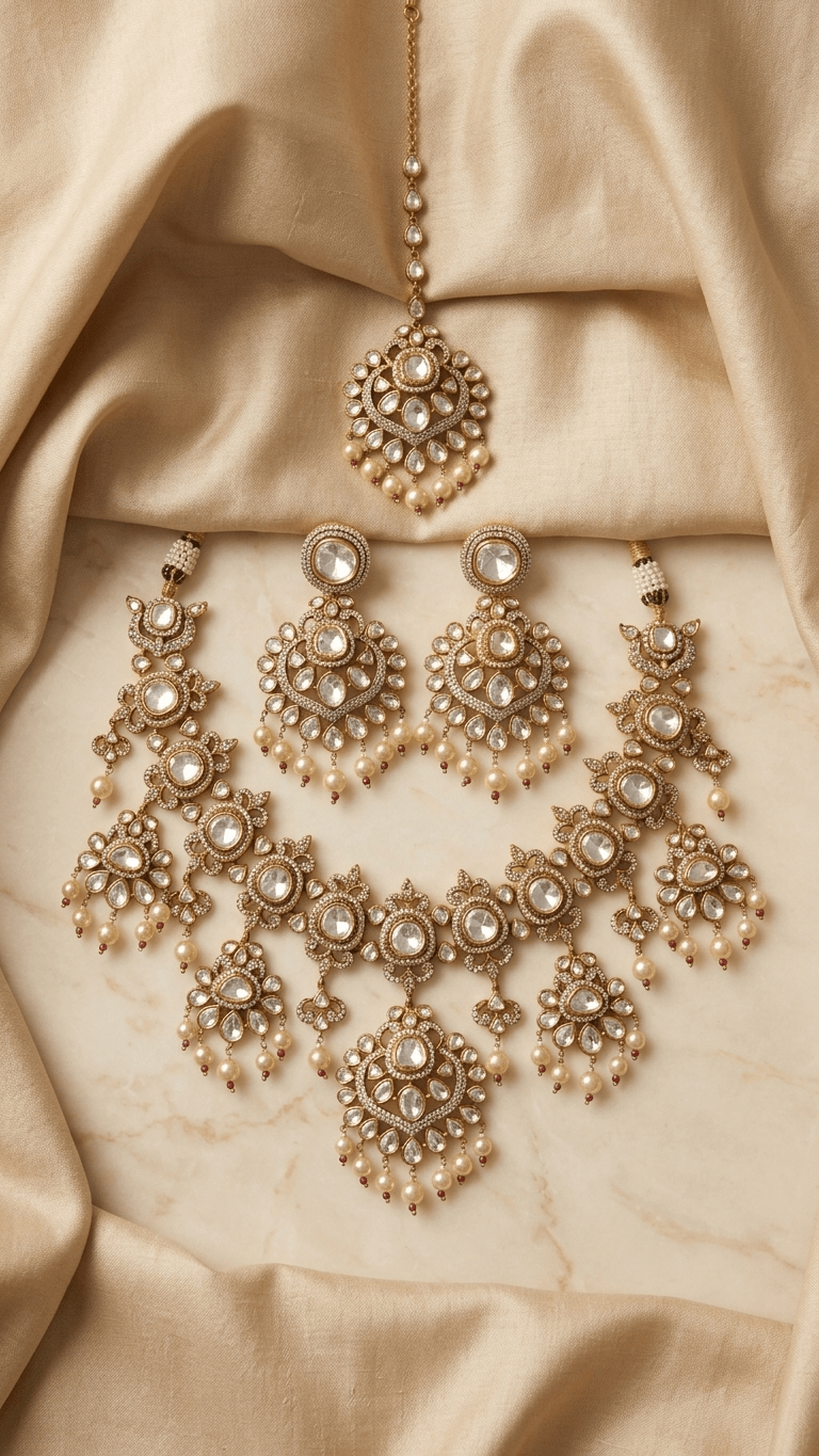 Sarina Bridal Set | Ready - to - ship - Touch Of Elegance