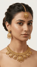 Seena Gold Set | Made - on - order - Touch Of Elegance
