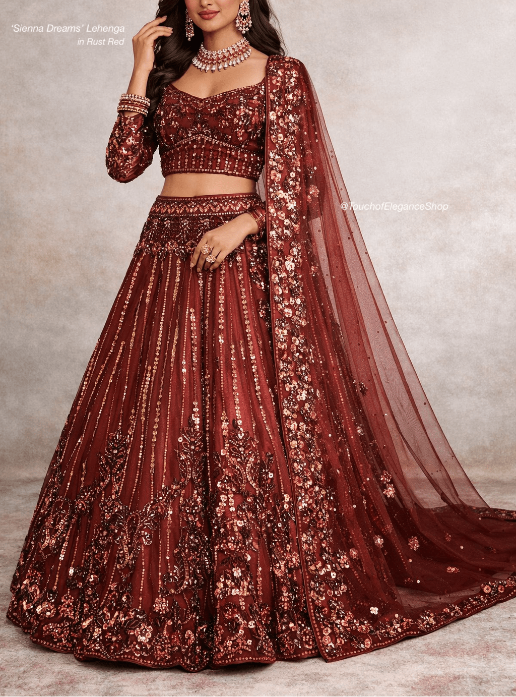 Sienna Dreams Lehenga - Touch Of Elegance