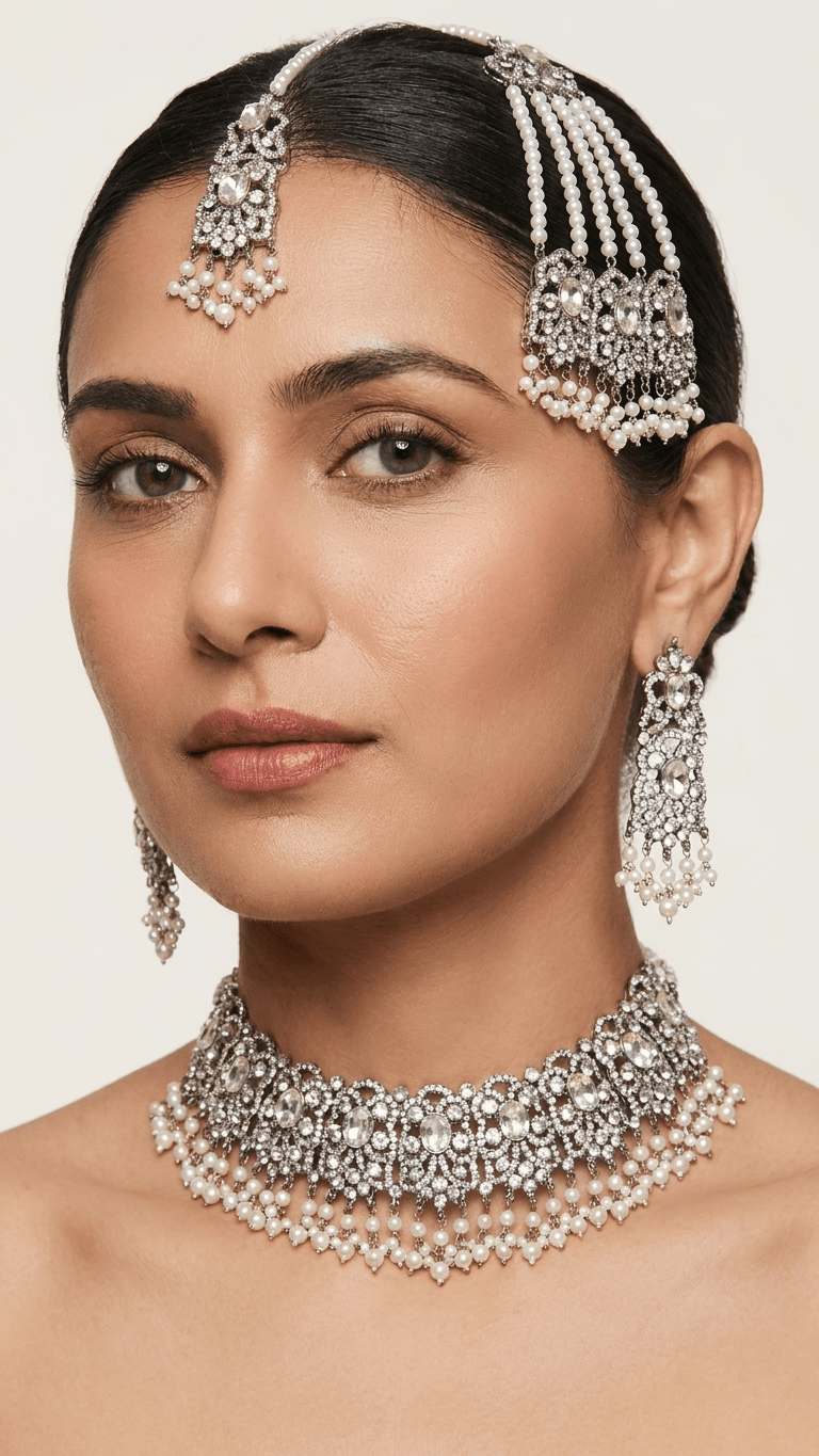 Silver Sierra Set | Ready-to-ship - Touch Of Elegance