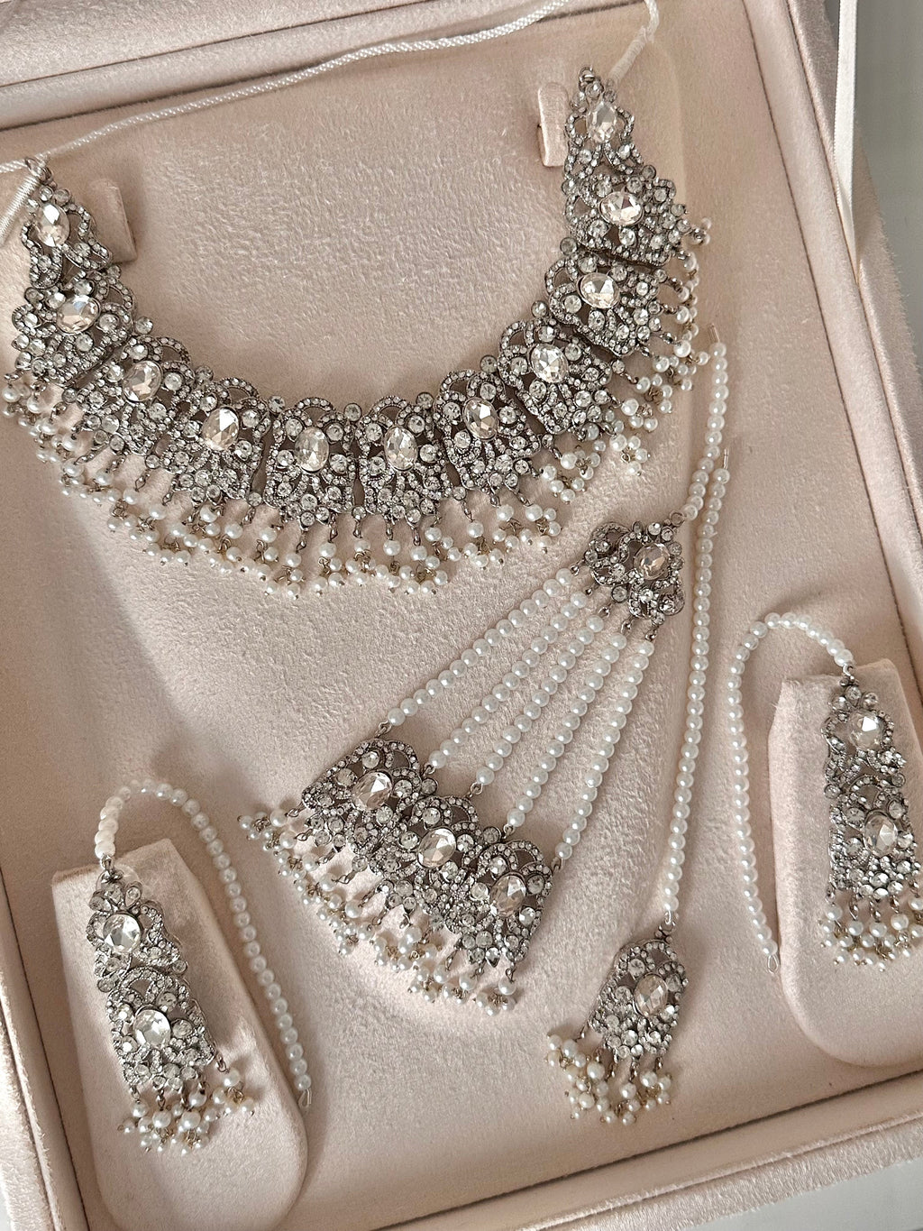 Silver Sierra Set | Ready - to - ship - Touch Of Elegance