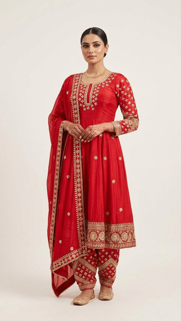 Simran Anarkali Suit - Touch Of Elegance