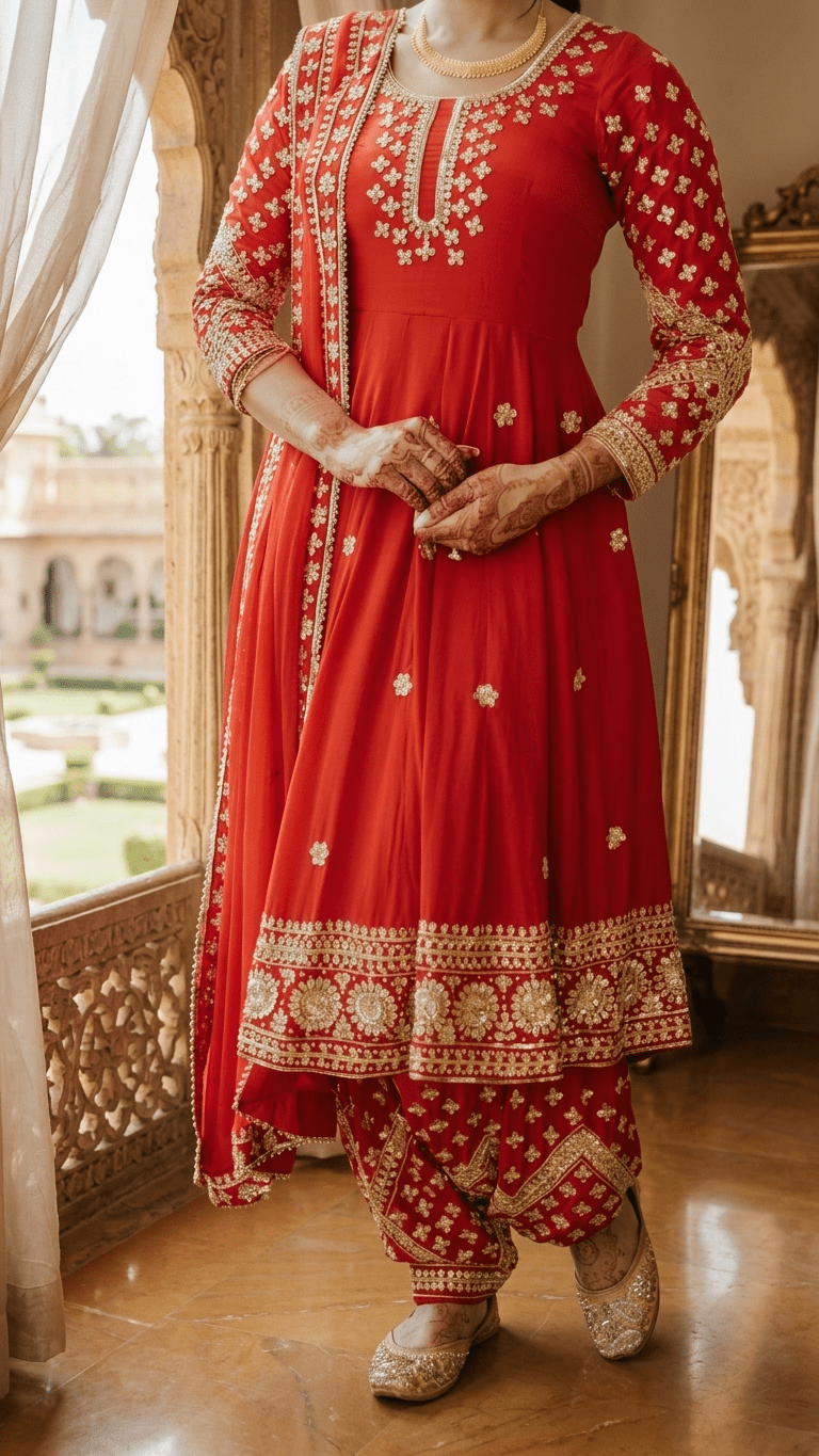 Simran Anarkali Suit - Touch Of Elegance