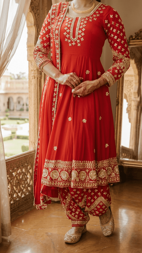 Simran Anarkali Suit - Touch Of Elegance