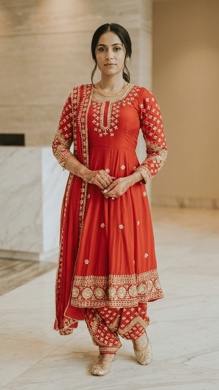 Simran Anarkali Suit - Touch Of Elegance