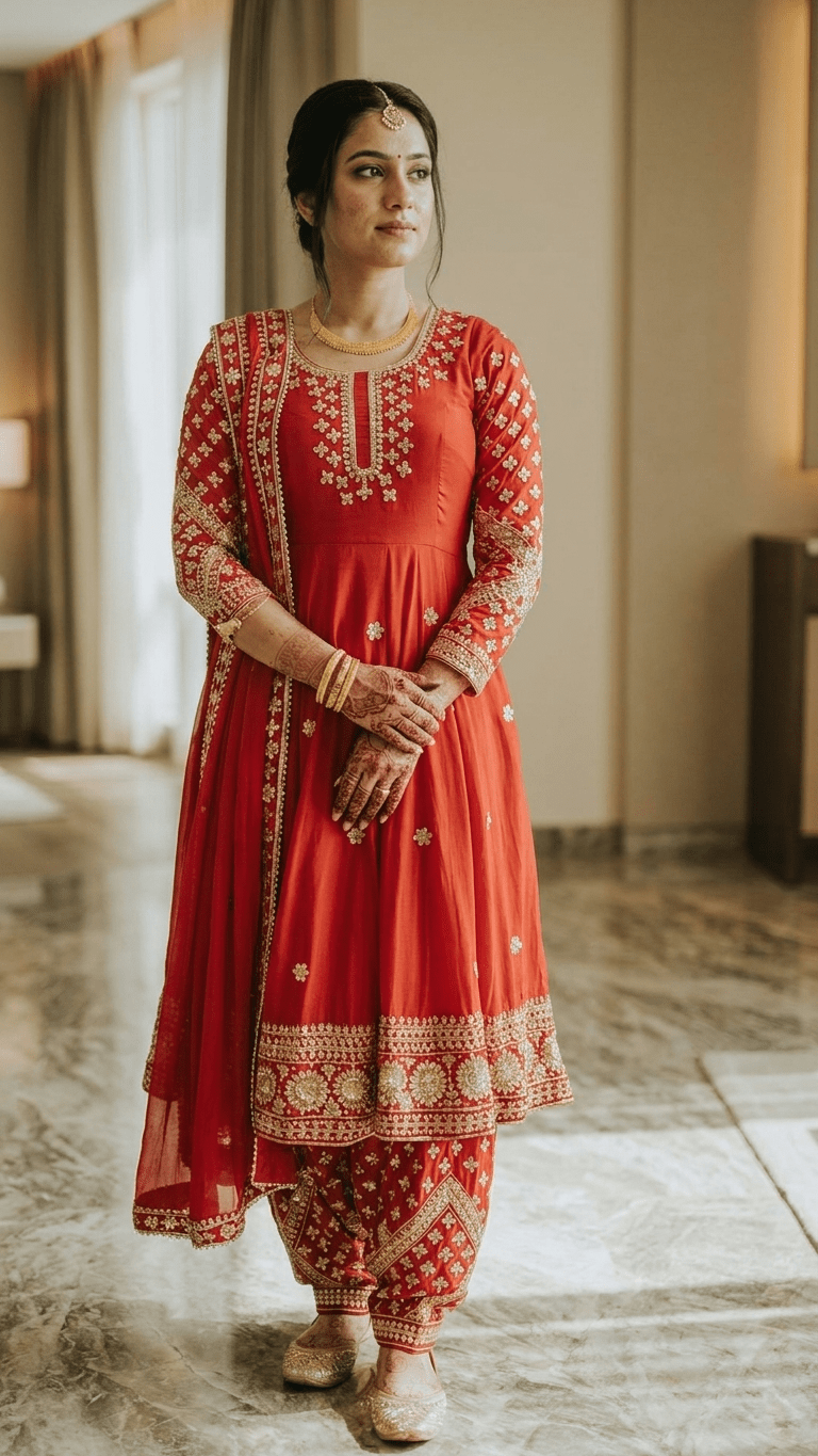Simran Anarkali Suit - Touch Of Elegance