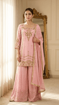 Simran Flower Suit | Made - on - order - Touch Of Elegance