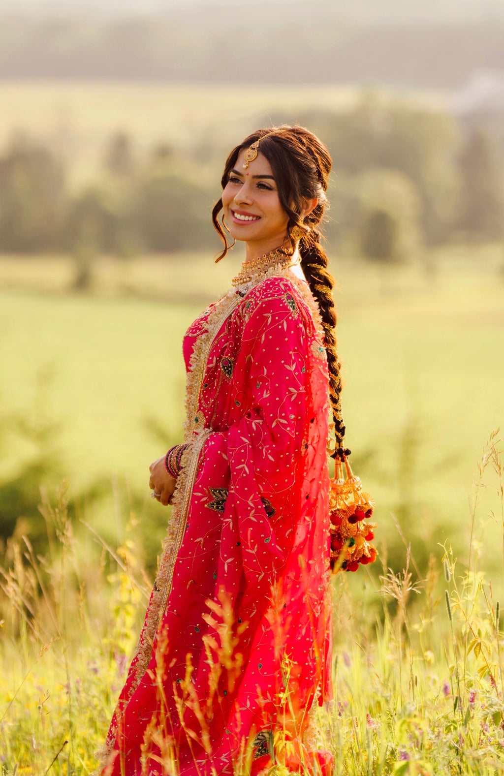 Simran Lotus Suit - Touch Of Elegance