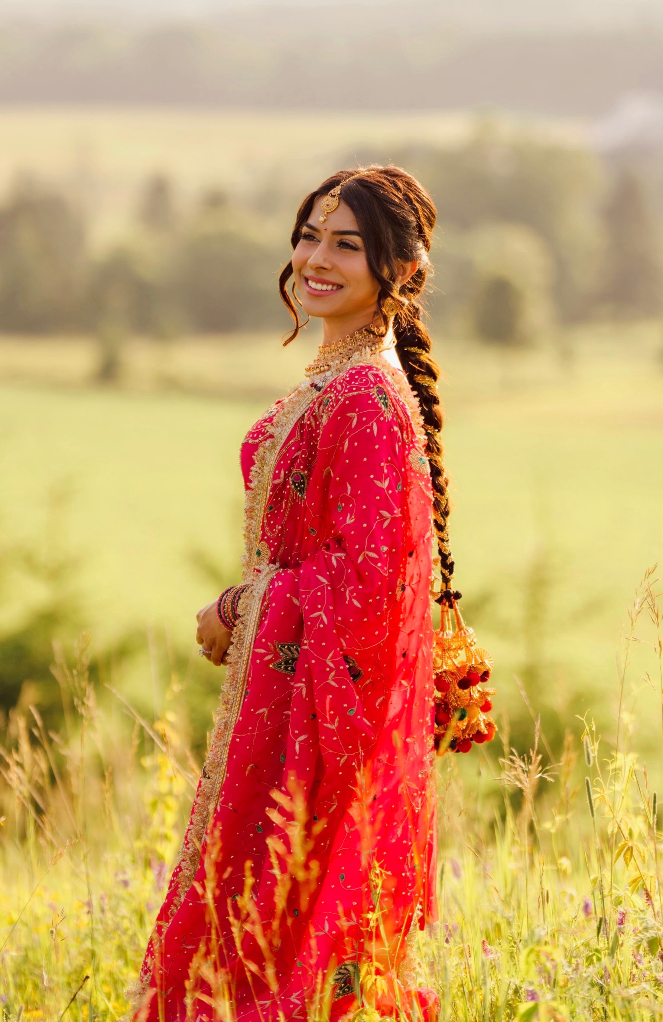 Simran Lotus Suit - Touch Of Elegance