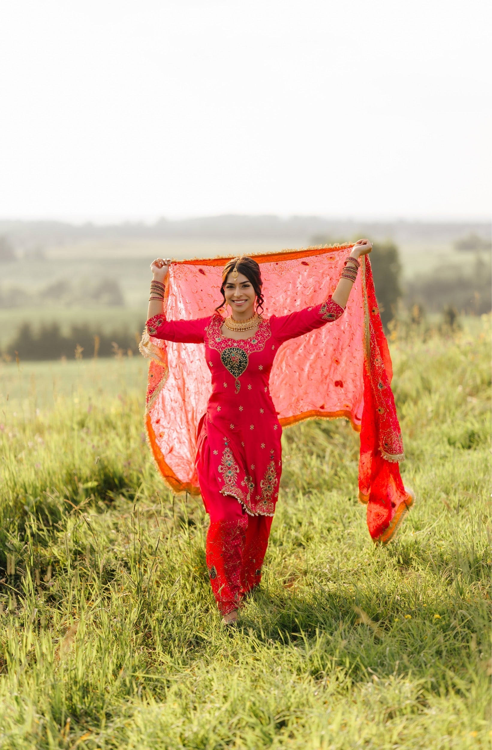 Simran Lotus Suit - Touch Of Elegance