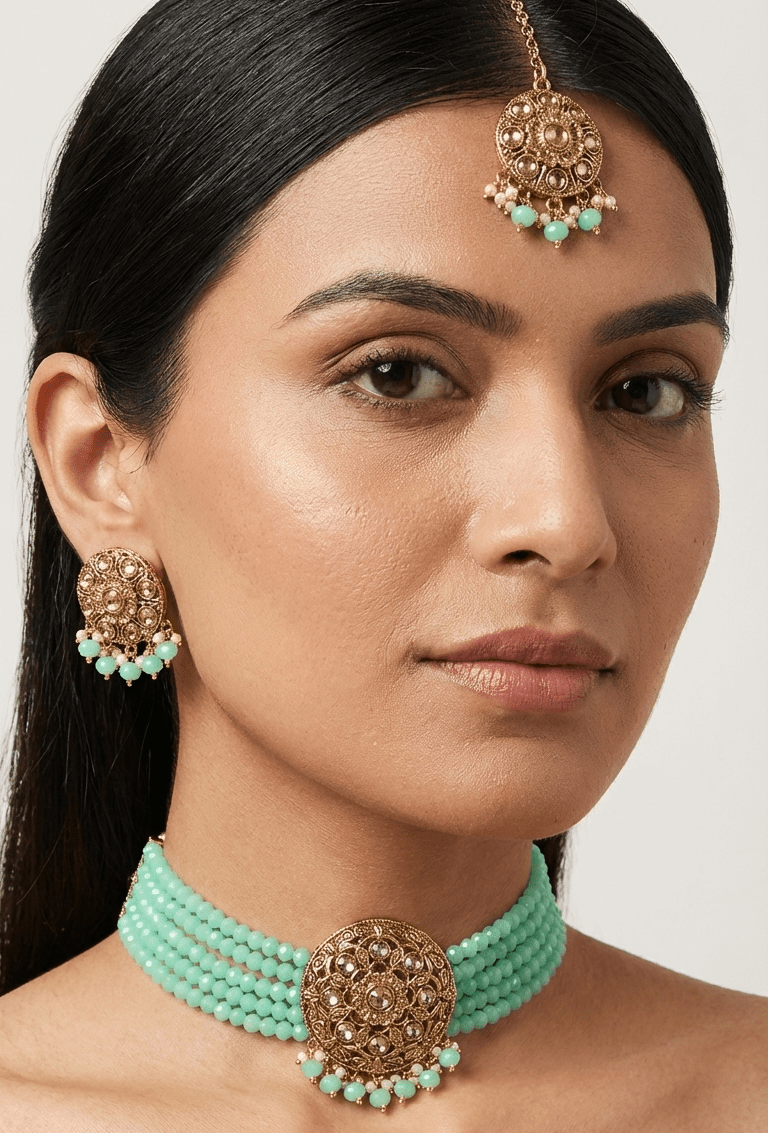Sky Glimmer Set | Ready - to - ship - Touch Of Elegance