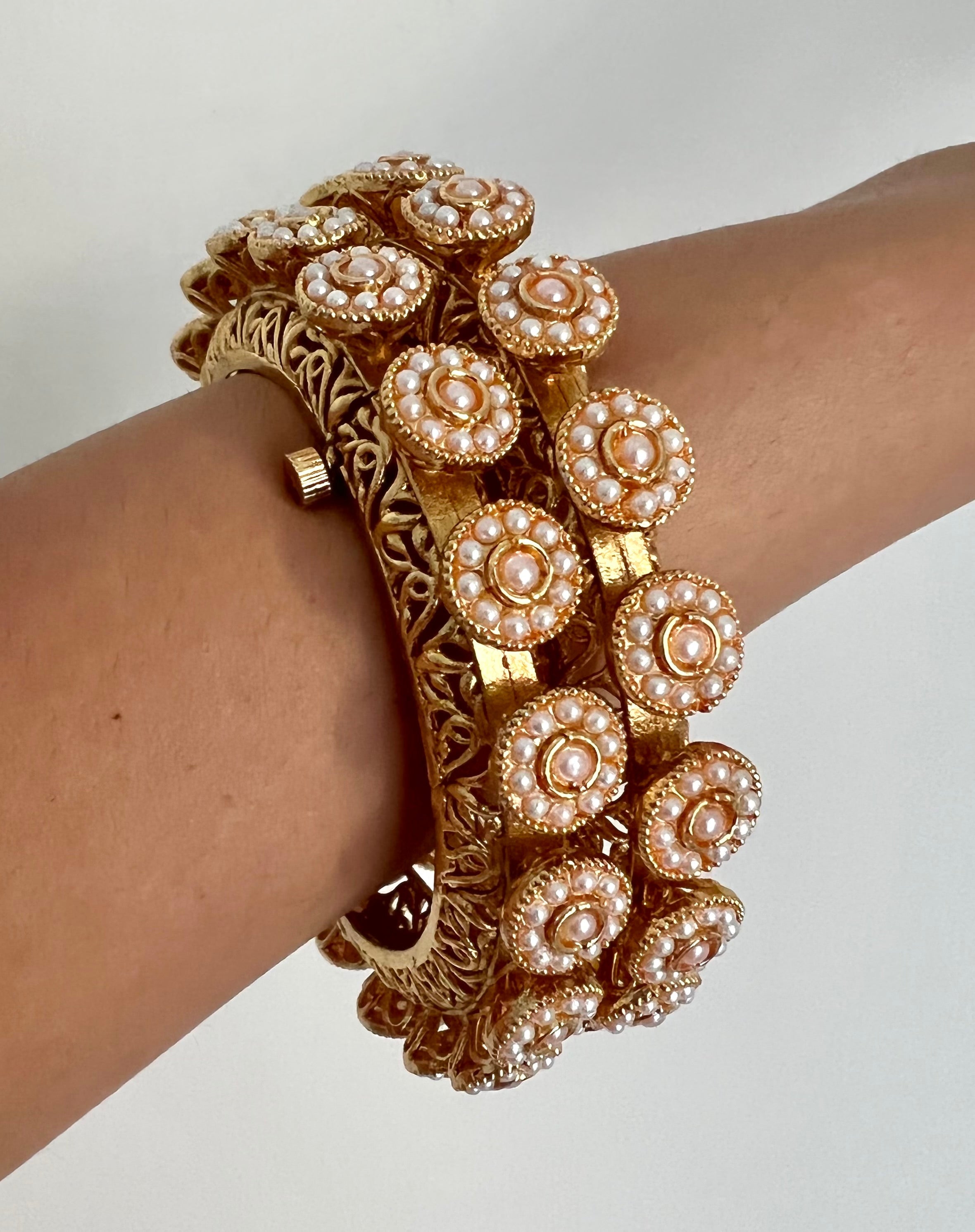 Statement Bangles - Touch Of Elegance