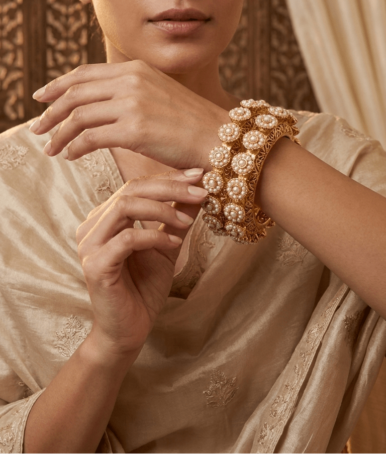 Statement Bangles - Touch Of Elegance
