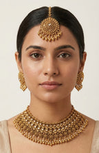 Tamanna Gold Set | Ready - to - ship - Touch Of Elegance