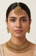 Tamanna Gold Set | Ready - to - ship - Touch Of Elegance
