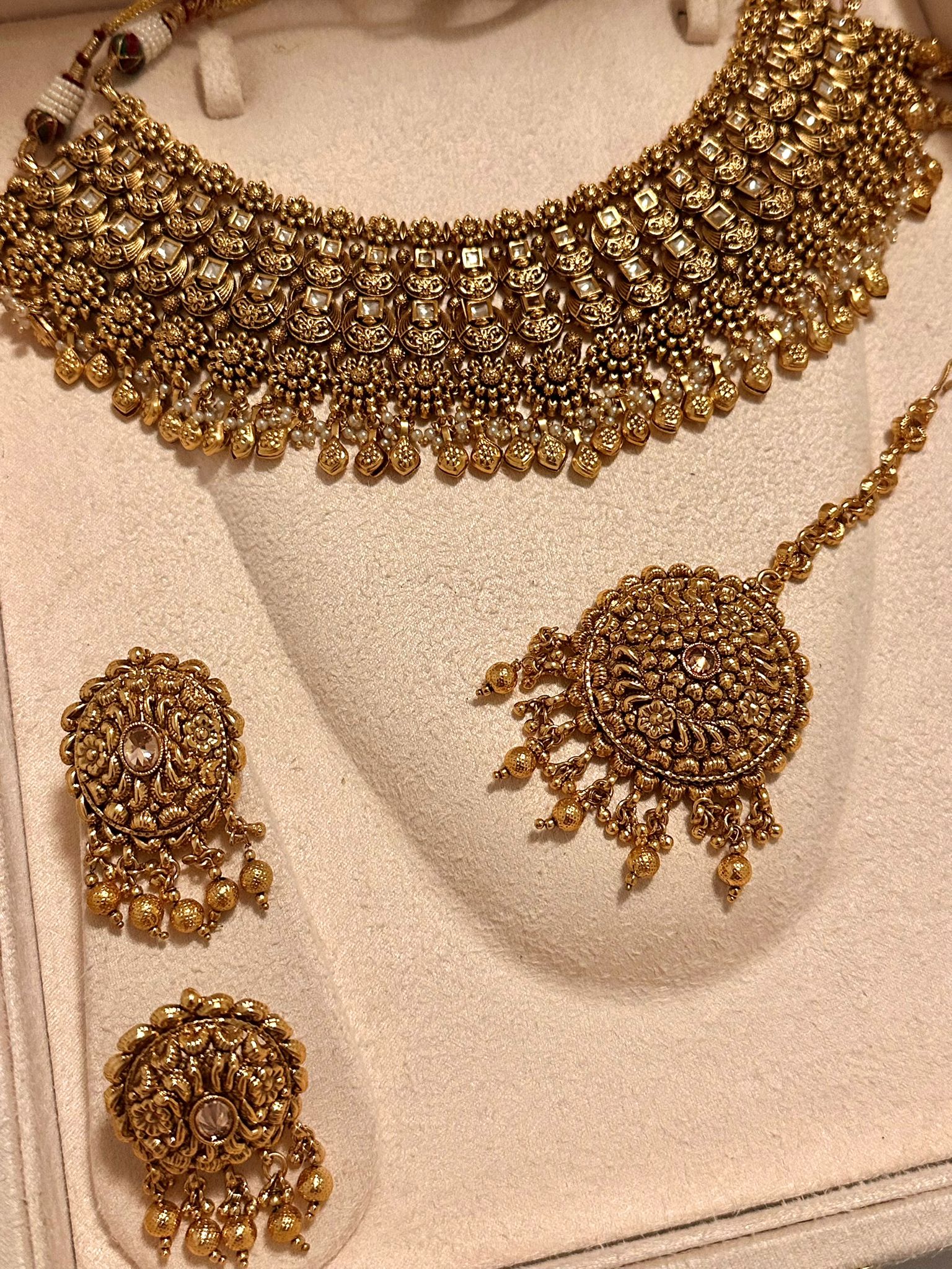 Tamanna Gold Set | Ready - to - ship - Touch Of Elegance