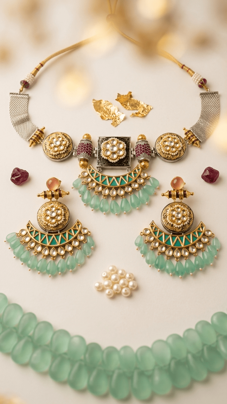 Tania Teal Set | Ready-to-ship - Touch Of Elegance