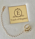 Veena Nose Ring | Ready - to - ship - Touch Of Elegance