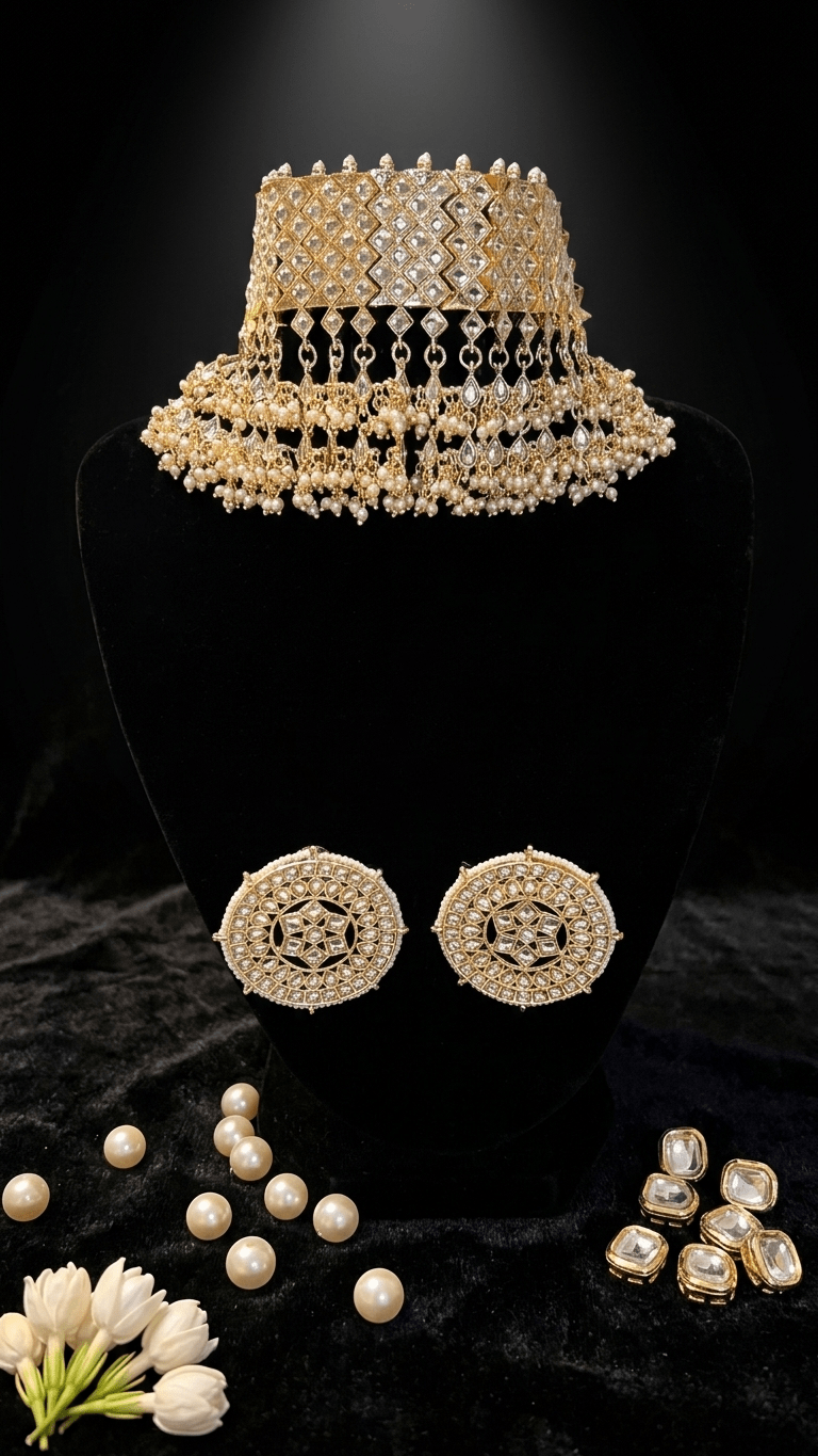 White Flower Set | Ready-to-ship - Touch Of Elegance