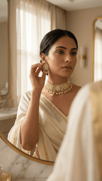 White Lotus Set | Ready - to - ship - Touch Of Elegance