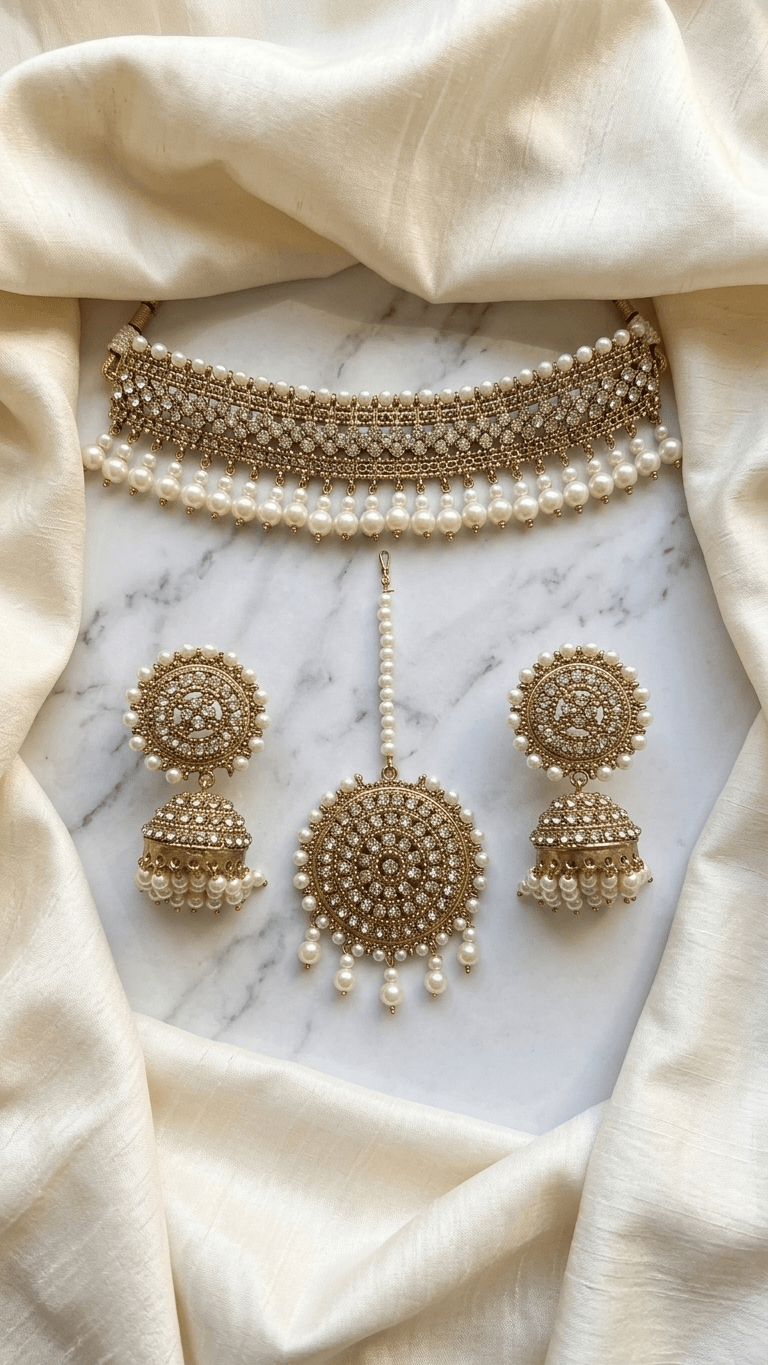 White Paris Set | Ready - to - ship - Touch Of Elegance