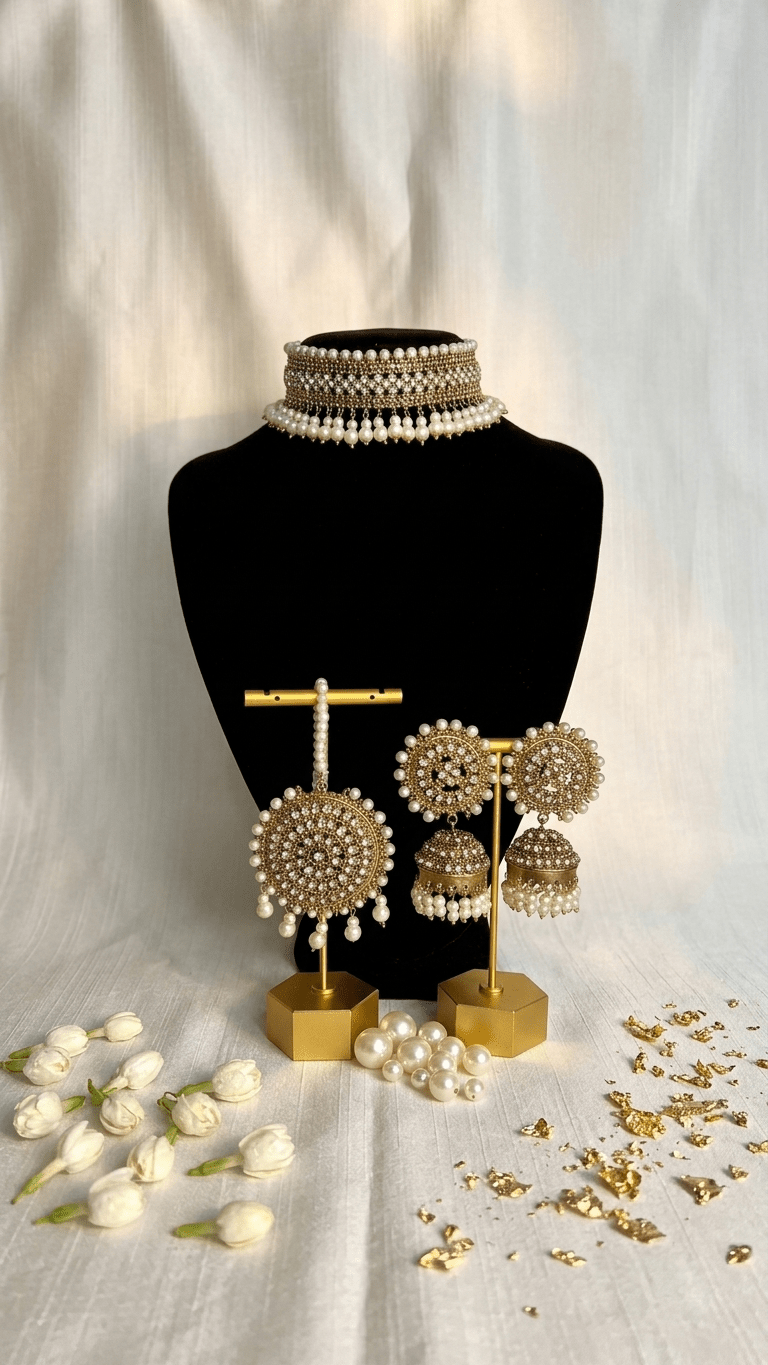 White Paris Set | Ready - to - ship - Touch Of Elegance