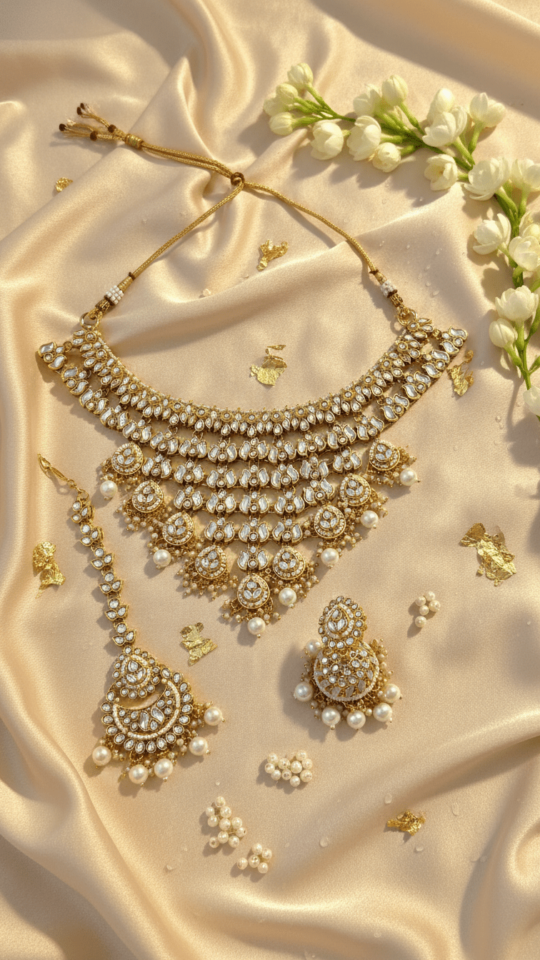 White Tulip Set | Ready - to - ship - Touch Of Elegance