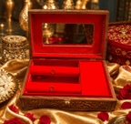 Wood Choora & Kaleeray Box - Touch Of Elegance