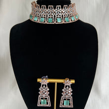 Load image into Gallery viewer, Jade American Diamond Set
