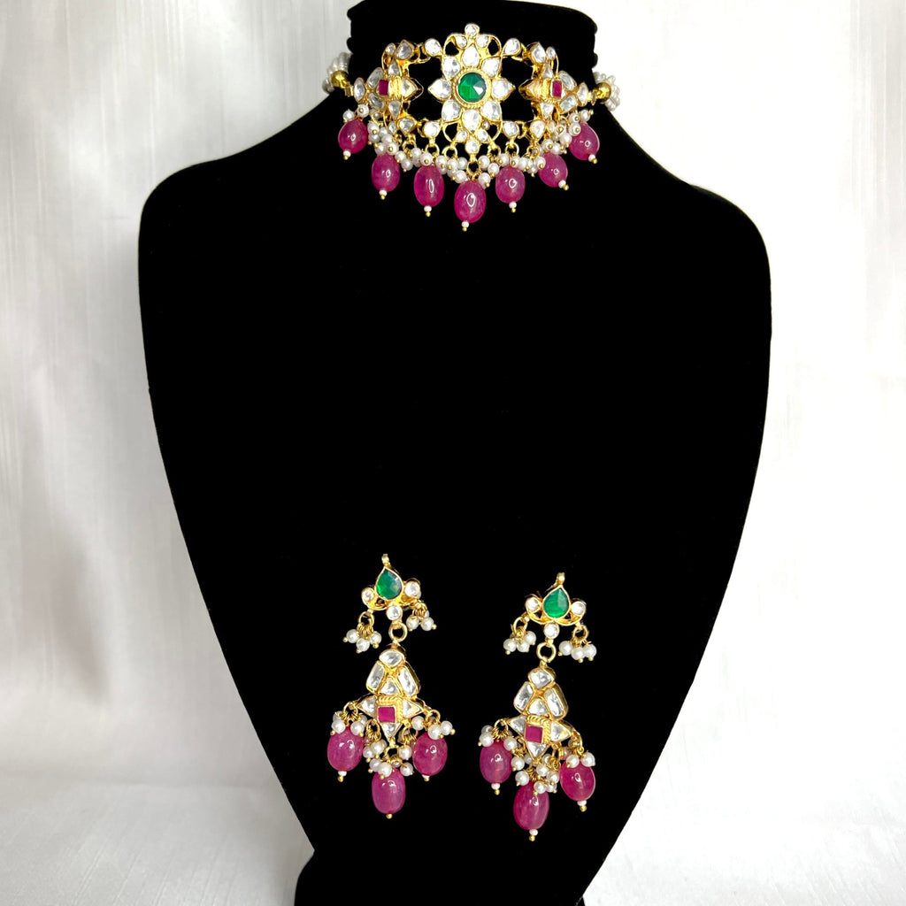 Pink Tokyo Set - Pachi Kundan | Pre-order